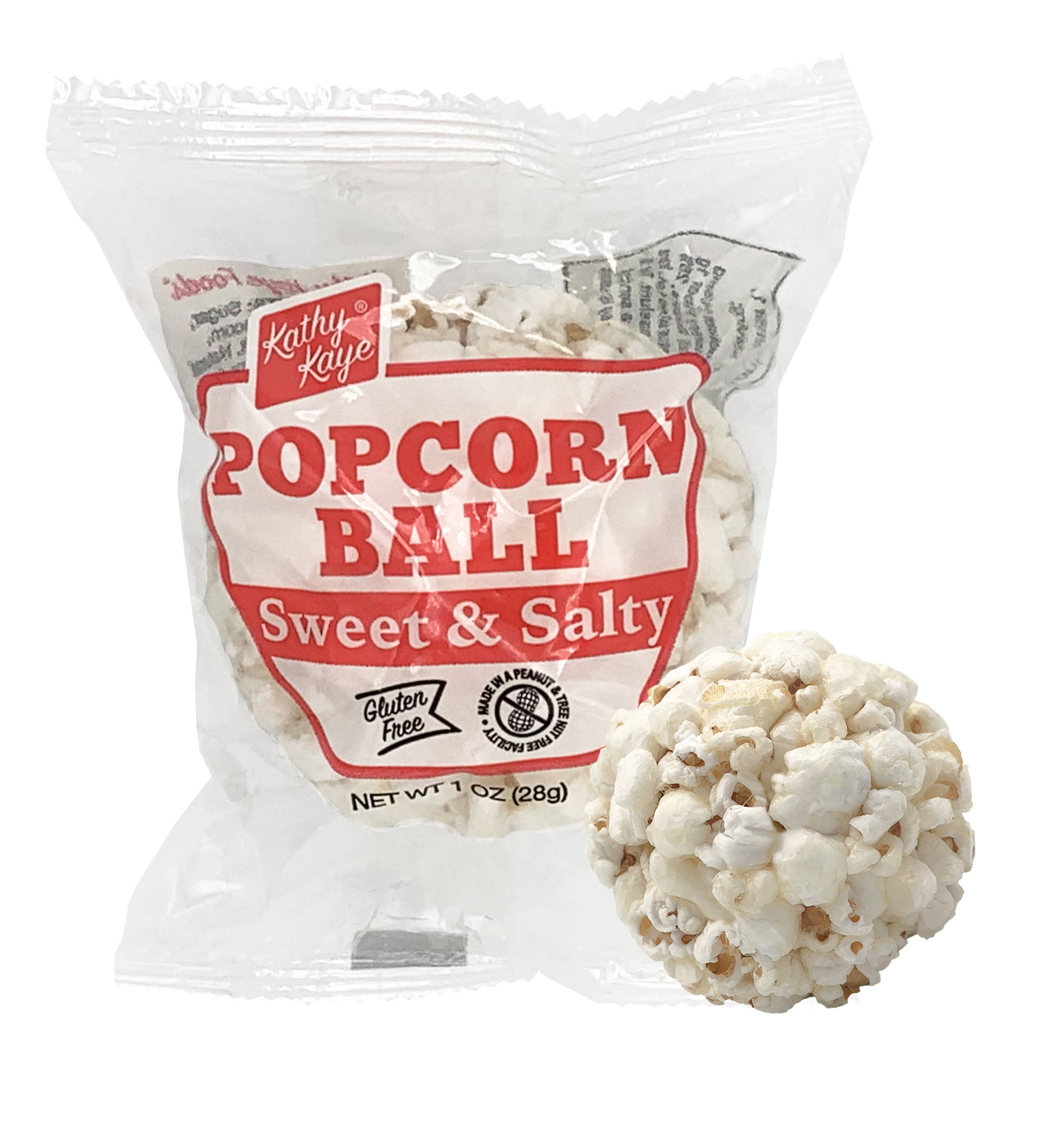 Sweet and Salty Popcorn Balls Kathy Kaye Foods